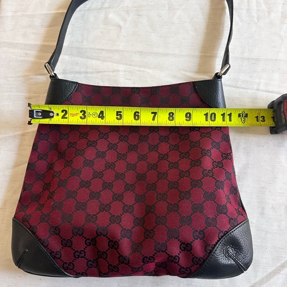GUCCI PRE-OWENED RED GUCCI LOGO GG 2000-2015 - Picture 10 of 10